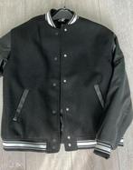 Zwarte Baseball Jas - XS/S Oversized- nieuwstaat, H&M, Zwart, Ophalen of Verzenden, Zo goed als nieuw