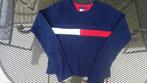 Vintage 90s Long sleeve shirt Tommy Hilfiger, Maat 38/40 (M), Blauw, Ophalen of Verzenden, Gedragen