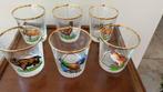 6 whisky glazen jacht wildzwijn fazant edelhert, Ophalen, Glas of Glazen, Overige stijlen, Glas