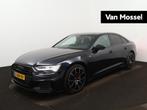 Audi A6 Limousine 40 TFSI S edition Competition | Automaat |, Auto's, 1610 kg, 4 cilinders, Blauw, Leder en Stof