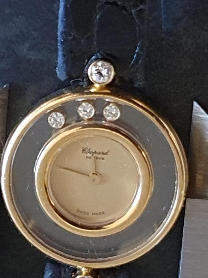Vitage chopard horloge jaren 90 compleet ,en alle toebehoren, Sieraden, Tassen en Uiterlijk, Horloges | Dames, Zo goed als nieuw