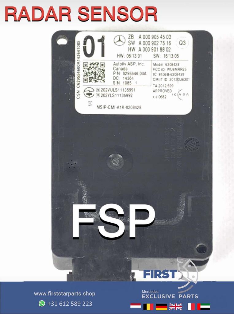 A0009054503 Mercedes RADAR SENSOR W176 W246 W117 W156 W218 A, Gebruikt, -, Ophalen of Verzenden, -