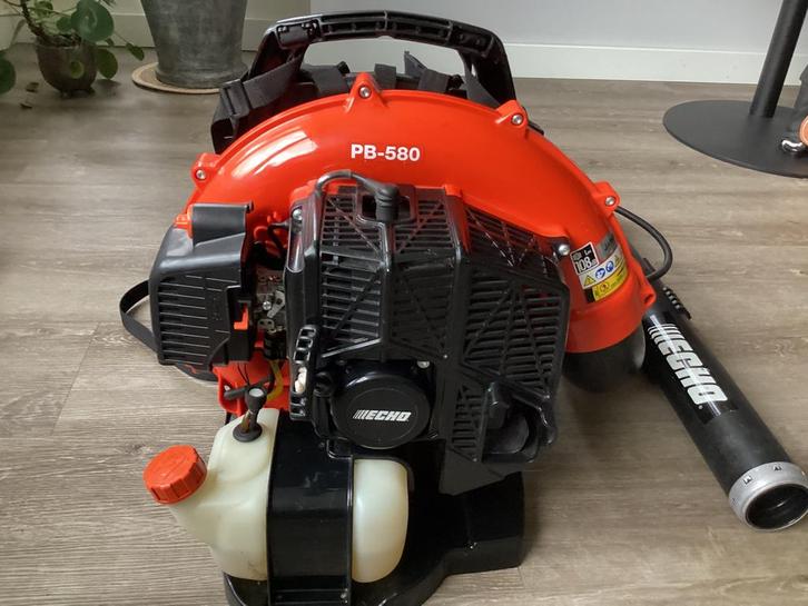 Te koop rug blad blazer Echo, Tuin en Terras, Bladblazers, Zo goed als nieuw, Ruggedragen, Benzine, Ophalen of Verzenden