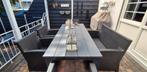 Mooie 6 persoons loungeset te koop (exclusief tafel), Ophalen, Gebruikt, 6 zitplaatsen, Aluminium