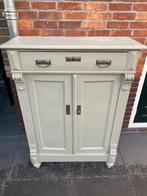 Grijsgroene houten kast, Ophalen, Gebruikt