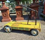 Amerikaanse pedalcar kinderauto skelter puntgaaf exemplaar, Antiek en Kunst, Curiosa en Brocante, Ophalen
