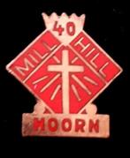 Mill Hill Hoorn -40- speld, Verzamelen, Speldjes, Pins en Buttons, Verzenden, Nieuw, Overige onderwerpen, Speldje of Pin