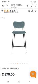 2 Zuiver barkrukken - Zo goed als nieuw!, Huis en Inrichting, Barkrukken, Met voetsteun, 60 tot 90 cm, Ophalen of Verzenden, Zo goed als nieuw