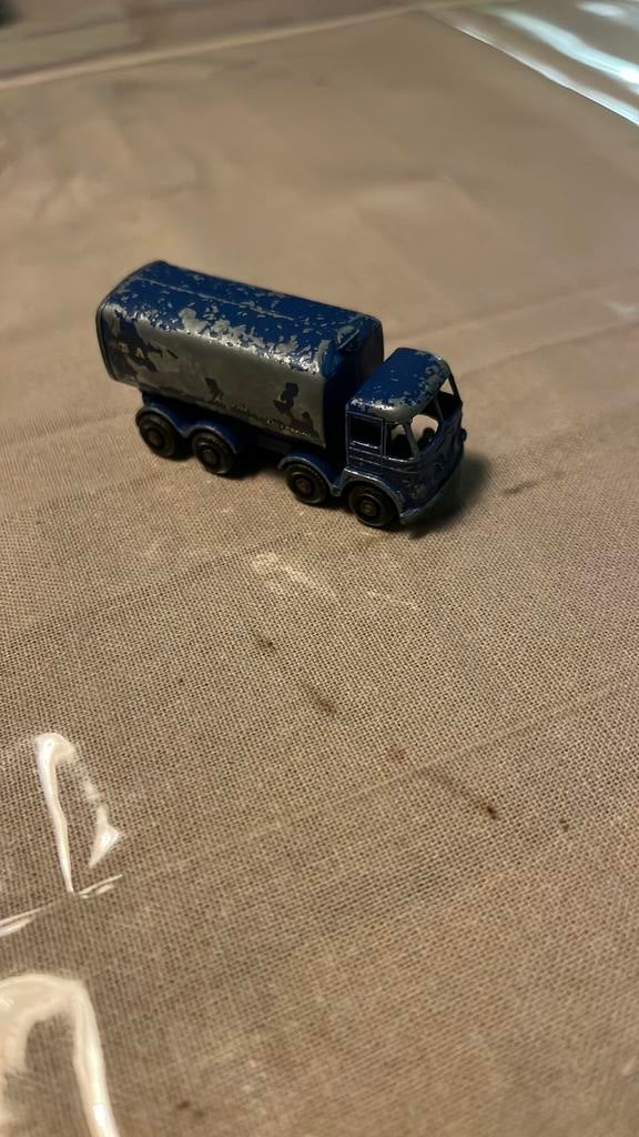 Vintage Matchbox Lesney Foden Truck: Tate & Lyle No. 10, Ophalen of Verzenden, Zo goed als nieuw, Bus of Vrachtwagen
