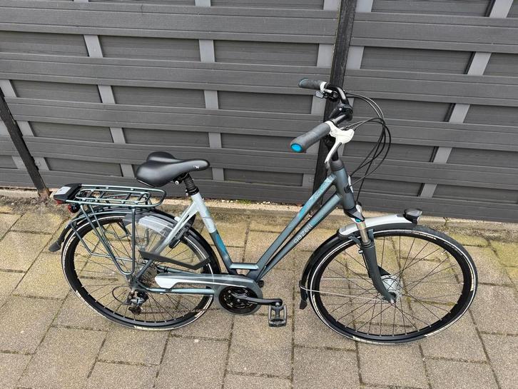 ZGAN GAZELLE ECLIPSE DAMESFIETS, Fietsen en Brommers, Elektrische fietsen, Zo goed als nieuw, Gazelle, 51 tot 55 cm, Ophalen of Verzenden