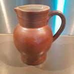 Bruin aardewerk Kannetje voor wijn of water 50 cl, Gebruikt, Overige typen, Ophalen of Verzenden, Overige stijlen