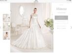 Trouwjurk van LaSposa "Mimosa", Kleding | Dames, Ophalen of Verzenden, Zo goed als nieuw, Wit, Trouwjurk