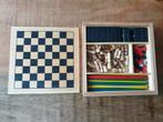 Houten spelletjesdoos, Ophalen of Verzenden, Zo goed als nieuw