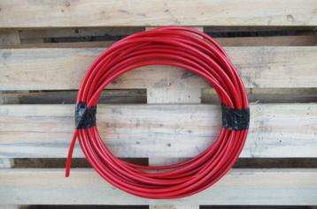 Staalkabel in geplastificeerde uitvoering PVC , 6/9 mm. beschikbaar voor biedingen