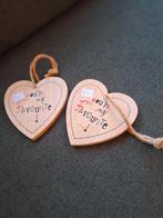 Decoratieve Houten Harten - Set van 2, Ophalen of Verzenden
