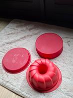 Tupperware Tulband quiche vorm taartvorm, Ophalen of Verzenden, Zo goed als nieuw, Rood, Overige typen