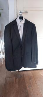 Heren blouse met colbert, Kleding | Heren, Ophalen of Verzenden, Zo goed als nieuw, Maat 48/50 (M), Grijs