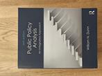 Titel: public policy analysis, Ophalen of Verzenden, Gelezen