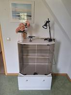 Vitrinekast, Huis en Inrichting, Ophalen, Gebruikt, 100 tot 150 cm, 50 tot 100 cm