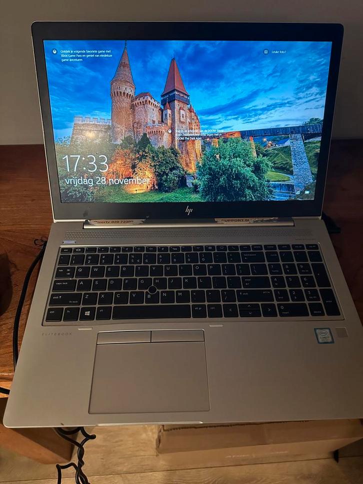 HP Elitebook 850 G5 - Intel i7 - 238GB SSD, Computers en Software, Windows Laptops, Gebruikt, 15 inch, SSD, Minder dan 2 Ghz, 8 GB