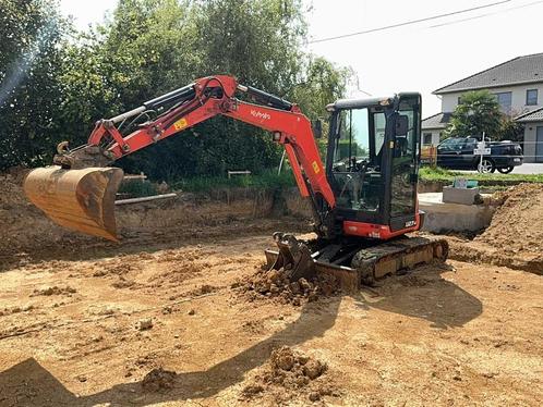 2021 Kubota U27-4 minigraafmachine, Zakelijke goederen, Machines en Bouw | Kranen en Graafmachines, Graafmachine