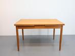Vintage eettafel | Verlengbaar | Topform, Huis en Inrichting, Ophalen, Model Zurich, ., Teakhout