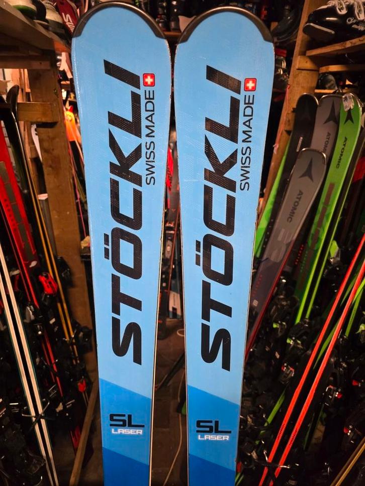 170cm STOCKLI LASER SL  DIKKE STALEN VOOR KENNERS, Sport en Fitness, Skiën en Langlaufen, Zo goed als nieuw, Ski's, Skiën, Overige merken