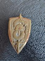 Vietnam War Metal Badge ARVN QUANG TRUNG Military Training C, Ophalen of Verzenden, Landmacht, Amerika, Embleem of Badge