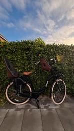Spirit moederfiets/damesfiets met 2 kinderzitjes, Fietsen en Brommers, Fietsen | Dames | Moederfietsen, Overige merken, 2 zitjes