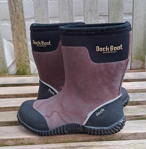 Dock Boot thermische regenlaarzen maat 31, Kinderen en Baby's, Kinderkleding | Overige, Zo goed als nieuw, Jongen of Meisje, Ophalen of Verzenden