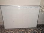 Smit Visual Supplies Whiteboard met weekplanner 90 x 60, Ophalen of Verzenden, Gebruikt, Magneetbord