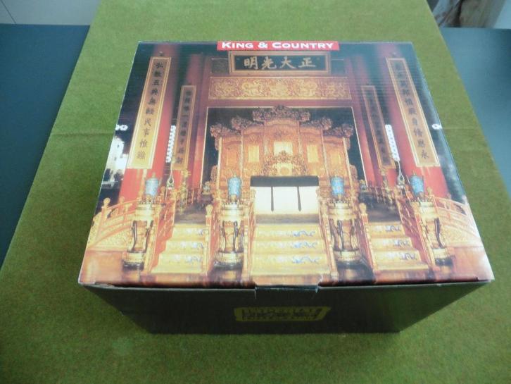 King & Country IC021, Manchu Tent., Hobby en Vrije tijd, Modelbouw | Figuren en Diorama's, Nieuw, Diorama, 1:35 tot 1:50, Ophalen of Verzenden