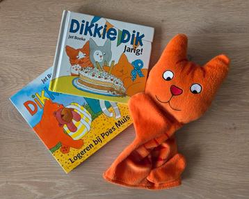 Dikke Dik is Jarig -Dikkie Dik gaat Logeren bij Poes Muis  beschikbaar voor biedingen