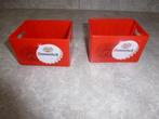 NIEUW 2 stuks DOMELSCH mini bier kratje voor memoblaadjes, Verzamelen, Ophalen of Verzenden, Nieuw, Overige merken