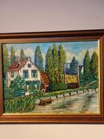 BOERDERIJ AAN  VLAARDINGSE VAART, Antiek en Kunst, Ophalen of Verzenden