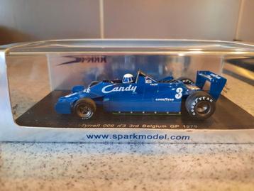 Tyrrell 009 3rd Belgium GP 1979 Didier Pironi S1734 1:43 beschikbaar voor biedingen