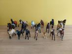 18 Schleich paarden (12 groot + 6 klein), Ophalen, Gebruikt, Paard, Beeldje of Figuurtje