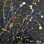 Naar een idee van Jackson Pollock, Antiek en Kunst, Ophalen of Verzenden