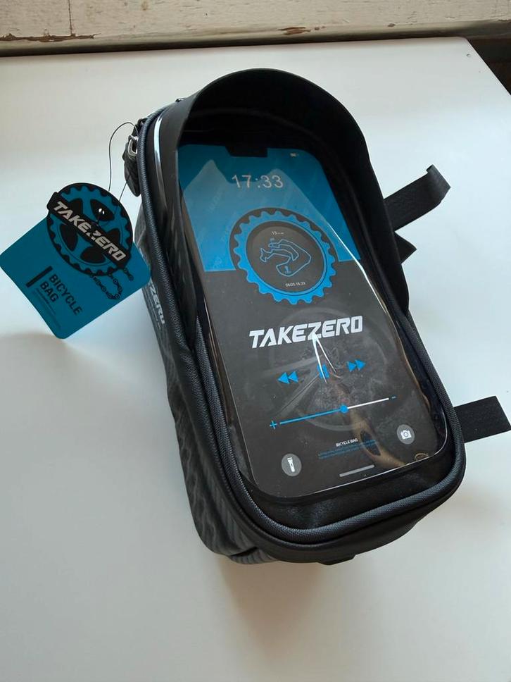 Fietstas met Telefoonhouder - Nieuw!, Fietsen en Brommers, Fietsaccessoires | Fietstassen, Nieuw, Ophalen of Verzenden