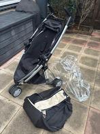 Quinny Zapp Xtra2 buggy - Zwart/Grijs, Kinderen en Baby's, Buggy's, Ophalen, Zo goed als nieuw, Quinny, Zonnekap