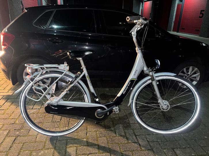 Sparta ion Comfort DLX., Fietsen en Brommers, Elektrische fietsen, Gebruikt, Sparta, 47 tot 51 cm, 30 tot 50 km per accu, Ophalen