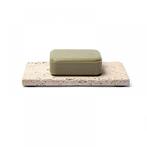 Travertin zeephouder natuursteen marmer 15x7.5cm - 2 kleuren, Royal Orient Cosmetic GmbH, Info@rocosmetic.de, Overige typen, Nieuw