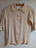 Zgan zand Selected Femme wol mix t shirt Mt M, Kleding | Dames, Maat 38/40 (M), Beige, Selected Femme, Ophalen of Verzenden