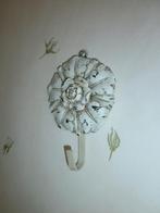 Brocante decoratieve wand/kapstokhaak, Ophalen of Verzenden, Minder dan 100 cm