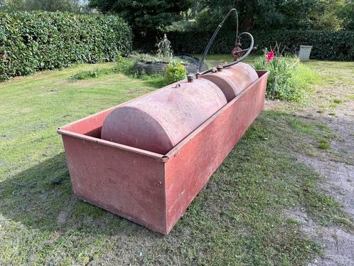 Lekbak 3,5m met 2 dieseltanks (2x500l), Doe-het-zelf en Verbouw, Overige Doe-het-zelf en Verbouw, Gebruikt, Ophalen of Verzenden