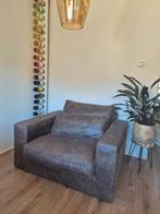 Mooie bruine loveseat /feuteuil, Ophalen, Gebruikt, 100 tot 125 cm, Minder dan 150 cm