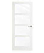 Opdekdeur Links 93x211.5 - Netjes & Schappelijk!, Gebruikt, 80 tot 100 cm, Binnendeur, Ophalen of Verzenden