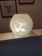 IKEA Tafellamp Melkglas met Bladmotief, Ophalen