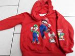 Super Mario hoody, Ophalen of Verzenden, Zo goed als nieuw, Jongen of Meisje, Trui of Vest