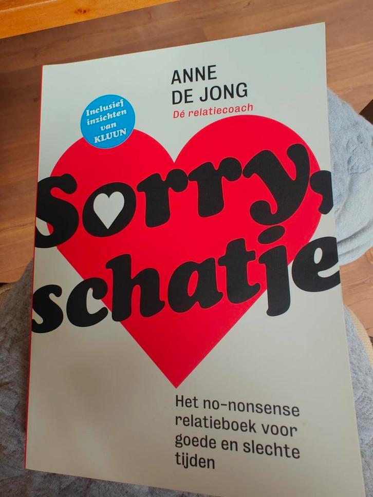 Sorry, Schatje - Anne de Jong, Boeken, Advies, Hulp en Training, Zo goed als nieuw, Ophalen of Verzenden